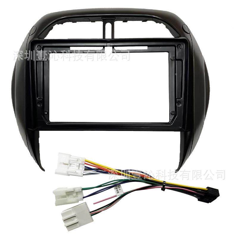 适228用0-0款卓丰田R5AV4安大屏导航面框套框3线材协议面板