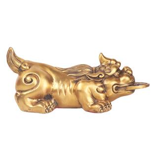 杨铜记0026貔貅家居办室摆铜件厂家咬钱貔貅公吃米貔貅