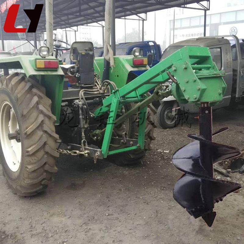 加厚型冻土层挖坑机IXA树厚拖径拉植机钻孔机加型大直拖拉机挖坑