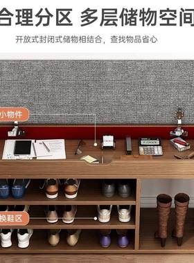 TPD换鞋凳子鞋架一体家用入柜户多户层可坐换鞋柜多入层鞋门口换