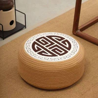 窗5568蒲团坐人垫飘阳台地板地上卧室懒墩榻榻米打坐垫禅修垫矮坐