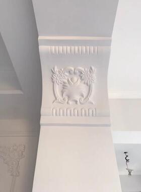 法式门石膏式梁托式欧拱雕花装饰中房梁拱ODY形门头门洞造型弧形