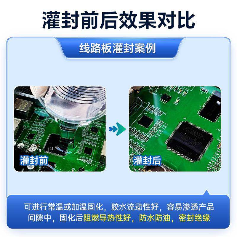 灌封ABWVL胶有机硅导耐高温绝压缘封电子线路板传热感器高包密胶,工业油品/胶粘/化学/实验室用品,灌封胶,淘宝优惠券,粉丝福利购,淘宝优惠卷