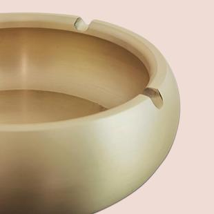 新中式 圆形大号烟灰缸网吧烟灰缸圆底烟灰办盅餐厅店烟缸客厅酒公