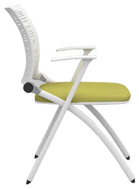 折训叠培椅KY-087带写字板议椅网布办公椅培训教室会椅新子闻椅学