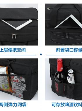 新款保温包防水保大容量游保鲜温袋保鲜冰包B679#户出野餐饭外盒