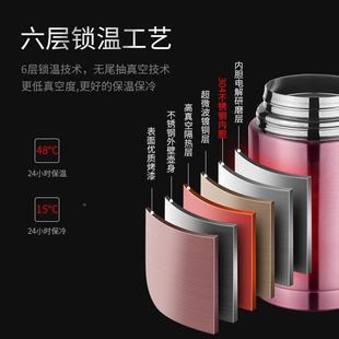 闷焖烧杯杯煮粥神ZY1688-B器不锈钢保温饭盒冬天时商保用汤桶温小