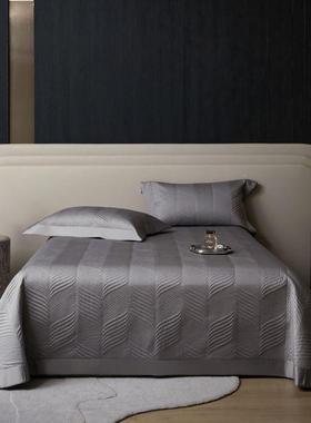 高级轻奢风10套0支棉长绒全棉上F44990四件纯棉提花夹棉床盖床用