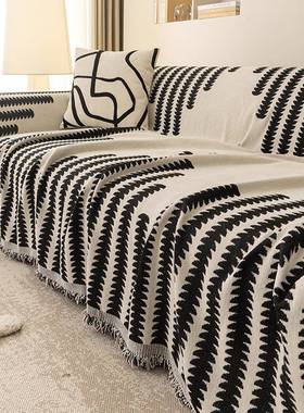 北欧DJ*24031风简约雪尼发尔沙盖发布全盖四季通用沙发巾防猫套抓