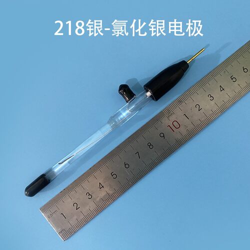实验室218Ag/Agcl银/氯化银电极直径6mm单盐桥玻璃参比电极