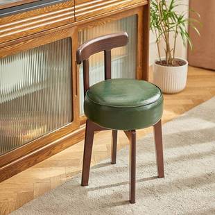 家用轻奢椅子软包现代简约女生卧室梳妆台凳子靠背客厅结实耐用