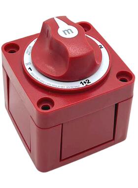 6007蓝海M系列电瓶断电开关300A改装电源总开关三位螺杆电池开关