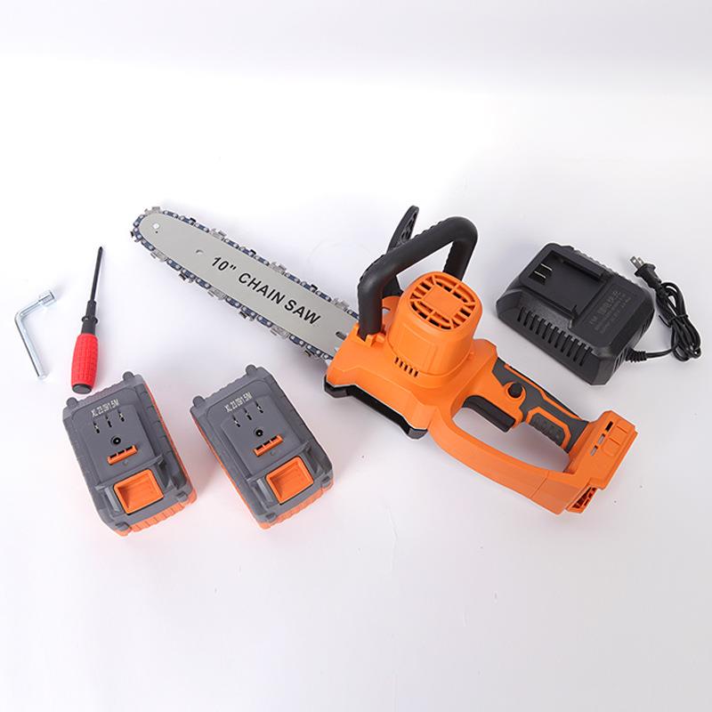 1寸10寸126寸锂电链锯无刷锂电OAW锯户外伐专木枝电动座充园林用