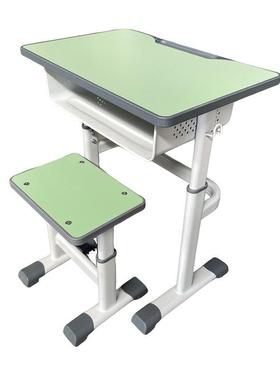 免HZC装班小学生安书家用桌可升降写字桌儿童学习桌椅培训学校课