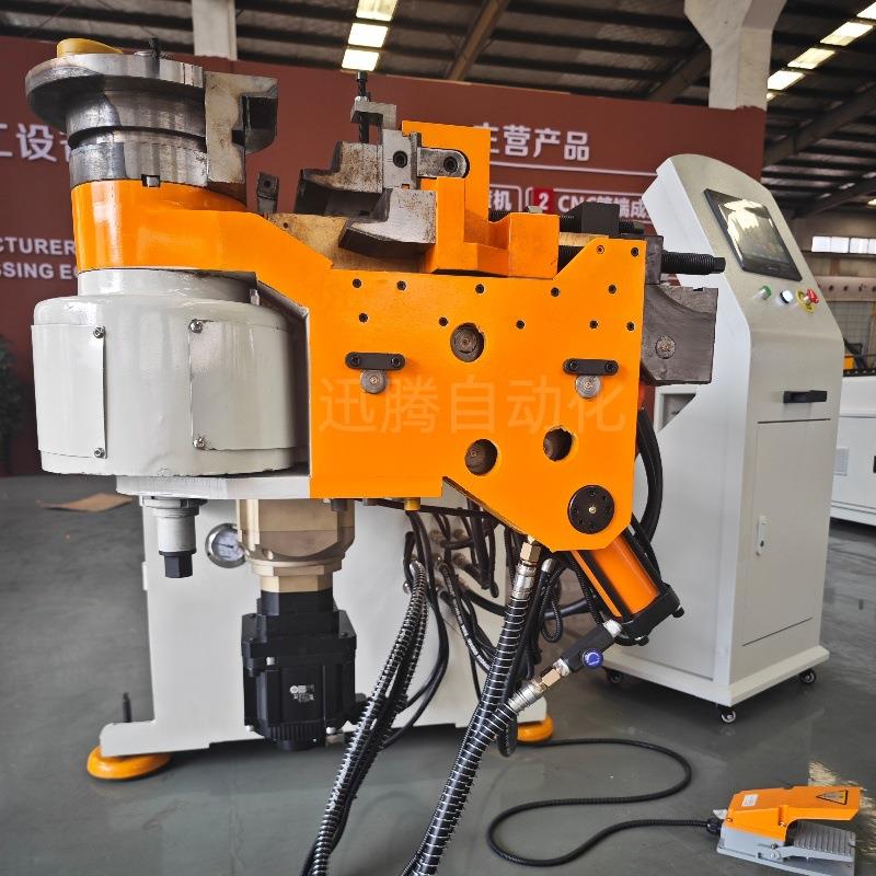 型液全自动数控大弯管机厂家弯钢管50CNC-3A折弯设压备不锈方管圆