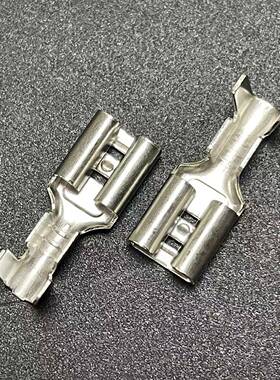 DJ621-D.3B插簧6.3插5簧0.3CBS6厚0.35厚厚0.40.厚散件黄铜镀锡