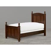 美式 实木单床男孩女孩人床1.21.35简约无品牌 米儿抽童带屉储物床