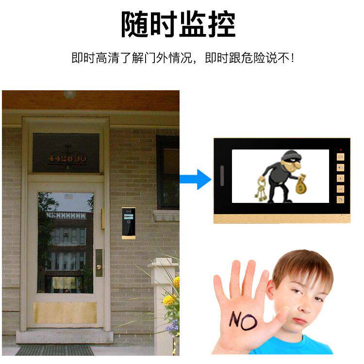 小区单元视频可视楼宇对讲门禁系楼宇对讲设备