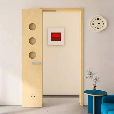 弹极简门磁吸静音门锁折叠平面锁按压式跳锁巧便LGC携通用家小用