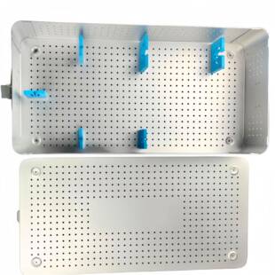 电子软器械消毒盒胆道腹镜纤维支气管镜装镜载盒THM耐高温腔镜高