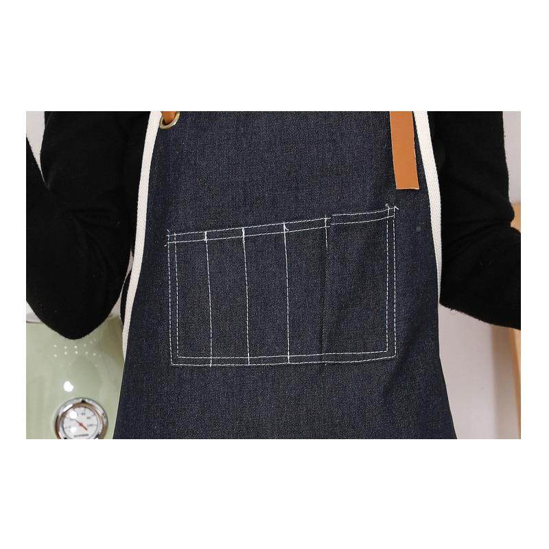 定士女时人尚0094成牛仔围裙制logo餐饮烘焙发型师理发店男潮工作,家庭/个人清洁工具,围裙套装,淘宝优惠券,粉丝福利购,淘宝优惠卷