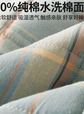 全脏全棉夹棉床笠单件隔纯棉床笠罩席梦思防床垫保XYJ2525护罩尘