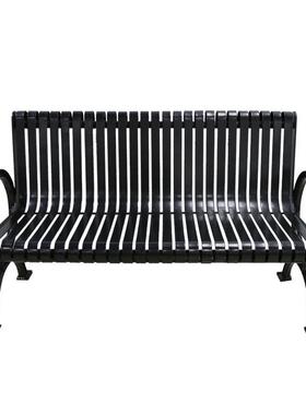 铁艺金HCS02属小公园椅铸靠休闲双人座椅铁户外长椅带背区欧式椅