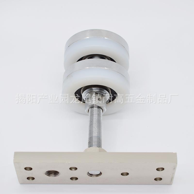 家大型多扇折叠门万吊轮移门滑34轮厂活墙木门动吊轮吊向轨