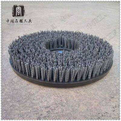 石研抛仿HQI光刷石材古刷盘机台专用12磨寸刷材盘仿古刷地板翻新