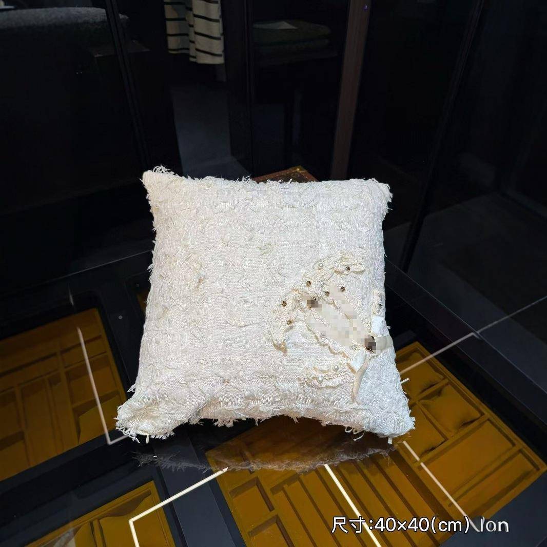 家用腰TT755702抱枕套含芯方沙客发厅靠垫枕长形床头靠背垫奶油风
