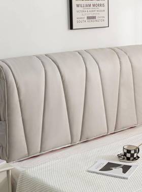 9L2025科技布F77T5M55夹棉床头罩全包保套约护套加A棉厚软包欧式