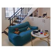 人人沙发榻榻米双CZN卧室小沙发女小户休闲阳台网红宿舍型豆袋懒