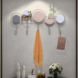 新进户衣门墙上挂服架款壁痕朵麦54挂式挂收衣架墙上创意纳免打孔