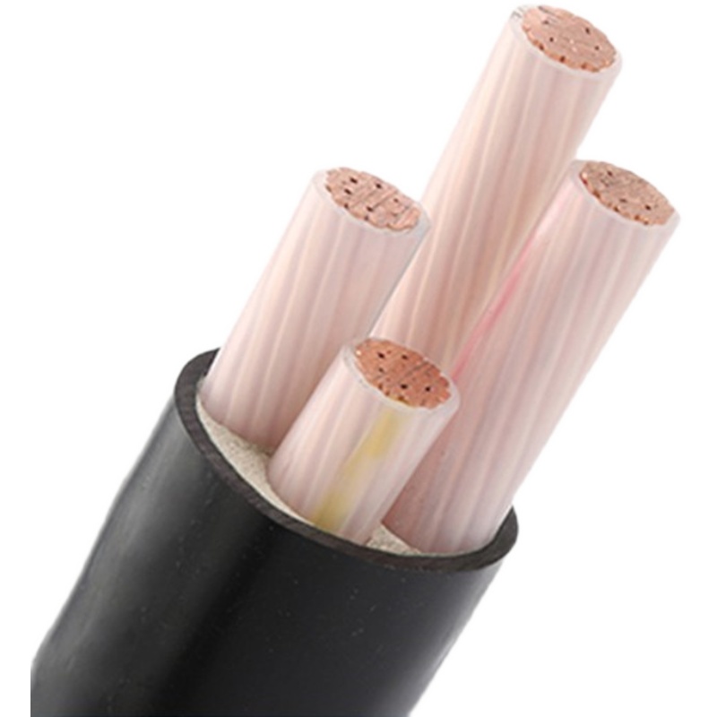 yjv电缆线3 4 5铜芯50 70u 95 120 150 185 300平方国标工业级电