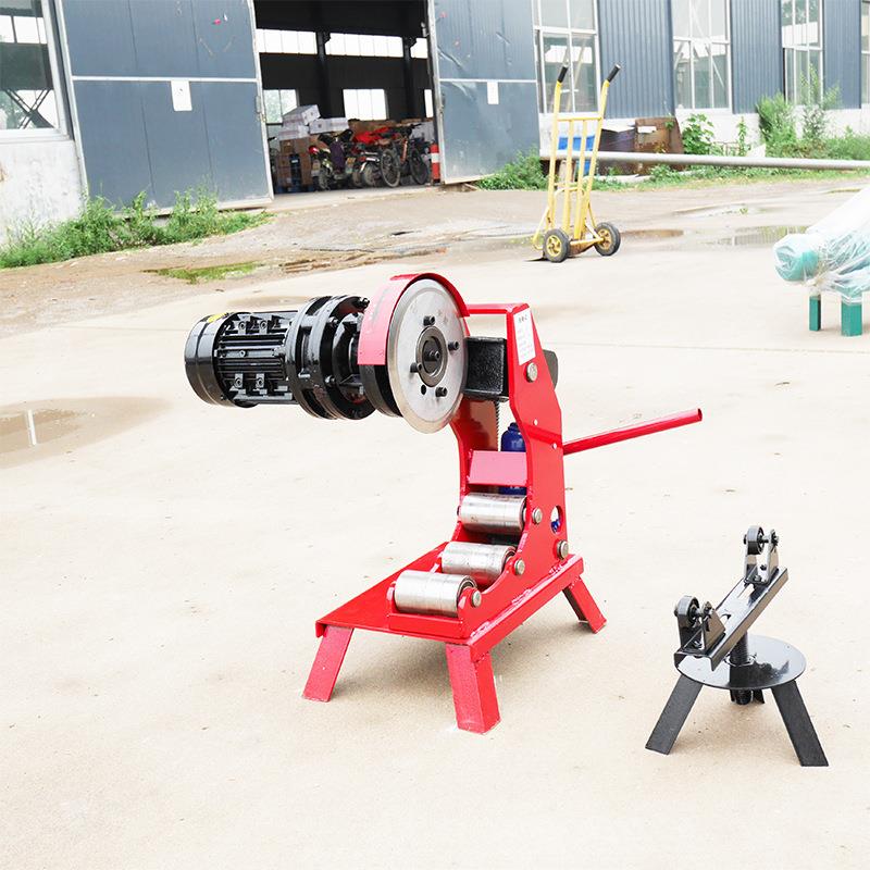 ZK-QG325管道切切20-2管73电动液压管机镀锌管无机缝钢管割管机厂