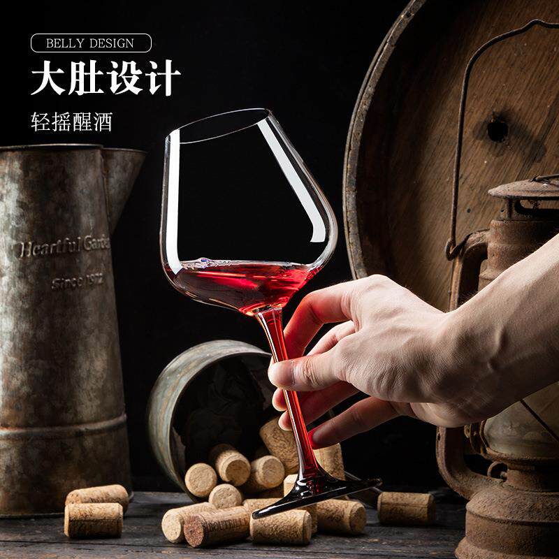欧式勃艮第红酒杯醒酒无品牌/器家用装轻奢高档脚葡套萄酒杯套级