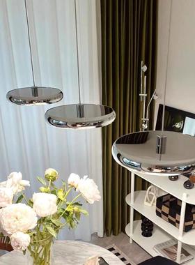 国王飞瑞碟餐厅吊灯极简北欧单头三头长条厅72348餐灯吧台湖岛台