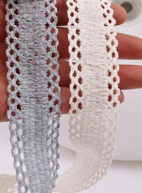 饰2.5c带m厘米镂空边丝diy材料彩花束花带艺包装缎带烘焙CDO装蝴