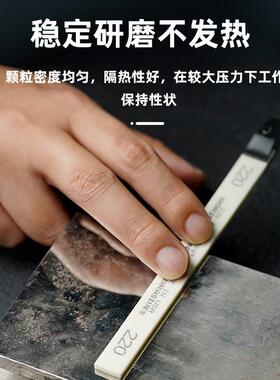 美国必宝油石模具抛光油条1/4*1/红2*6SNSAO白色石AS-9色150-600