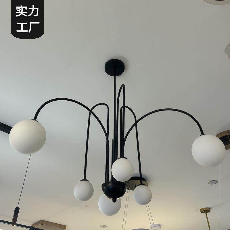 北欧后代现魔豆26404子吊客厅卧室餐灯厅灯创意网红大气中山灯分,家装灯饰光源,智能吊灯,淘宝优惠券,粉丝福利购,淘宝优惠卷