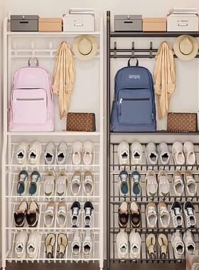 鞋架用子衣帽架物多层家后入户小窄门口鞋DPV柜宿舍租房收纳置架