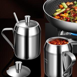 3罐04不钢锈调料盐罐容量FwsAc4Rz家用佐料盒辣椒油罐味精罐大子