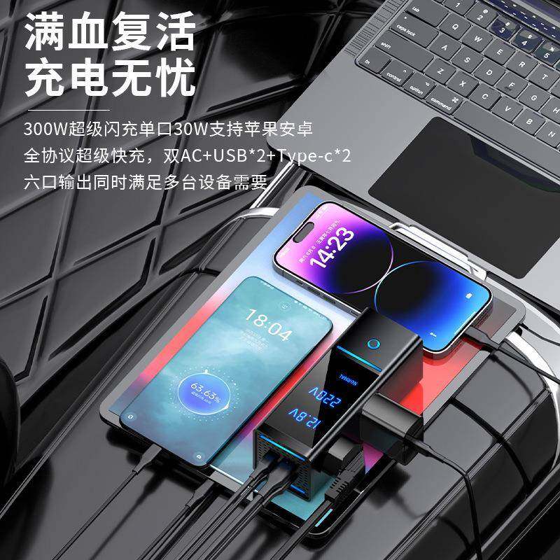 车V载逆变300W大功率电源转换器16518灰色P2V24转2器20V车载充电