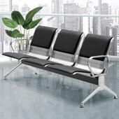 椅三人位等候诊椅不锈子1 644钢长椅医公共连排休息院座椅输液机