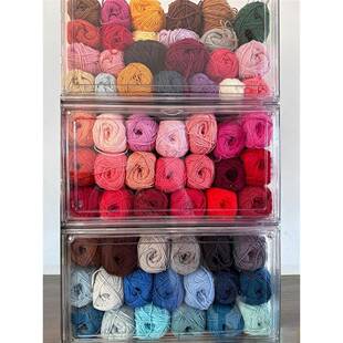 N89239d线收纳防尘克力透明置物亚盒多功能结实耐用毛大收容量杂