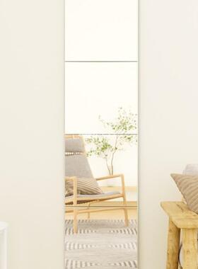 全身镜自镜子镜55350贴墙接镜粘拼穿衣无框简约宿舍学生衣柜卧室