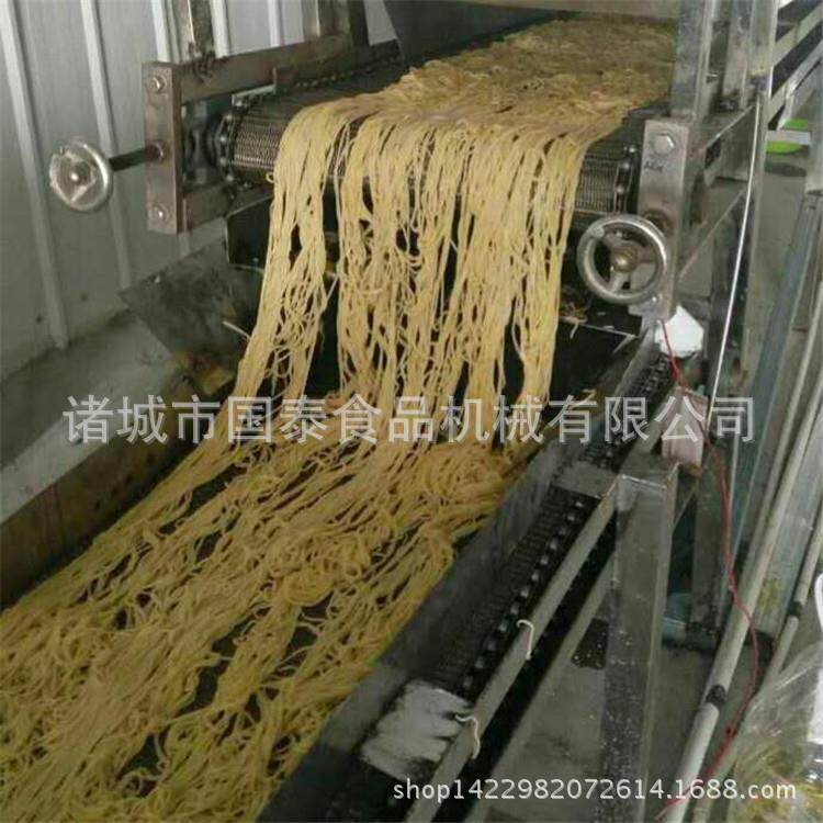 全自动热干面机公司 全自动热干机厂家 链条网带热干面生产设备