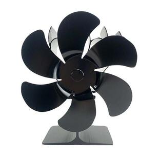 LT374火焰大工字6叶152自启热动力壁炉风扇烟囱引风机