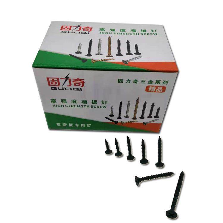 干壁钉高强度防滑自攻黑色十字沉头石膏板螺丝钉M3.5自攻螺丝