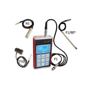NDT530涂层测厚仪金属外壳磁性F 涡流N探头多量程可选铁基10mm